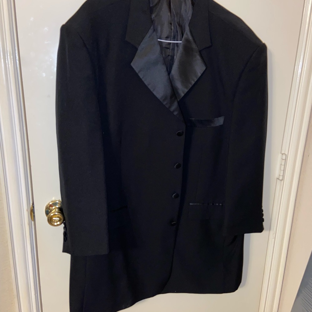 Stacy Adams Big and Tall Tuxedo 50R Free Vest
